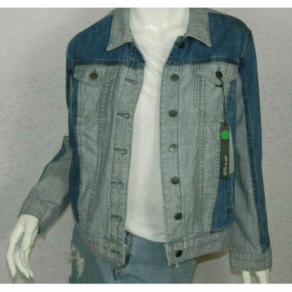 STS Blue Jackets & Blazers - STS Jean Jackets Two Tone Denim X-Size‎